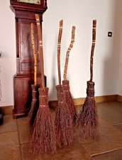  Witches broom real authentic Birch besom broomstick 135cm ( Not Bamboo!)