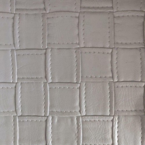 Faux leather patchwork quilted - leather,