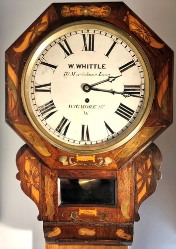 Fusee drop dial - , clock