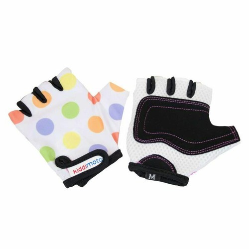 Kiddimoto pastel dotty cycling - pastel,