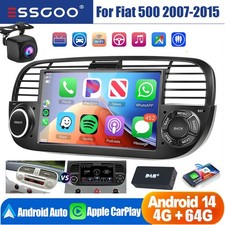 For Fiat 500 2007-2015 Carplay