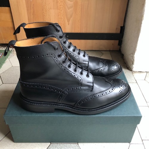 Tricker stow brogue boots - tricker's, "stow"