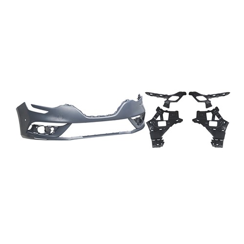 Front bumper primed 2x pdc - primed,