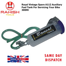 Royal Vintage Spare A112 Auxiliary Fuel Tank For Servicing Your Bike 300Ml UK