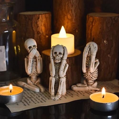 3pcs mini resin gothic - mini,