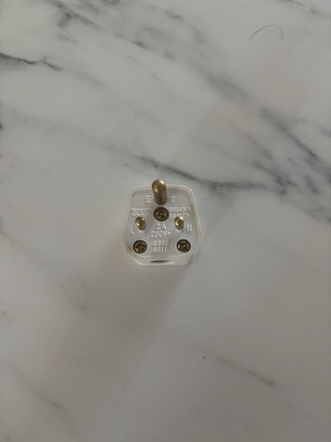 Amp round pin plug - round,
