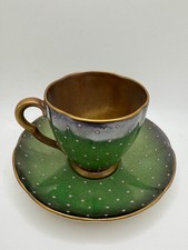 Carlton Ware Green Gilded