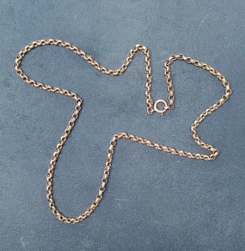 11ct vintage gold belcher - gold,