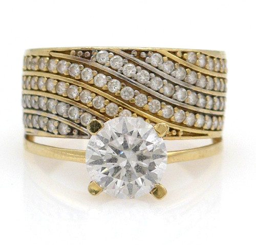 Size ring 585 gold 14k - 54,