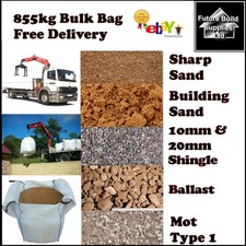 Bulk Bags building Sand Sharp