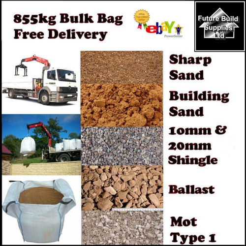 Bulk bags building sand sharp - bulk,