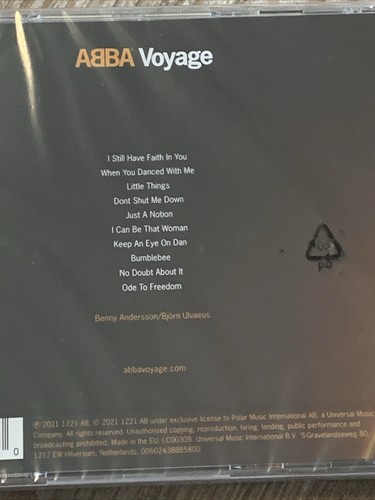 Abba voyage - voyage, album)