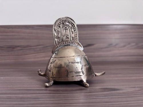 Vintage brass turtle - vintage, bell