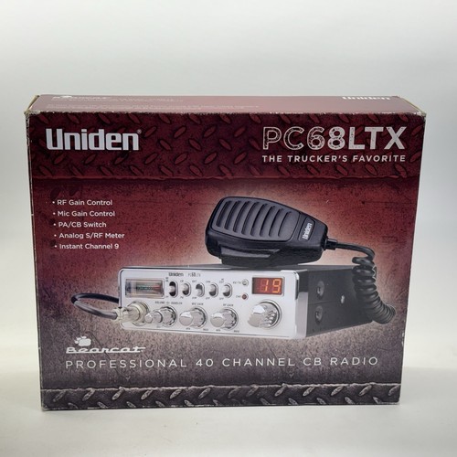 Uniden pc68ltx channel - 40-channel, cb