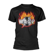 WASP 'Sawblade Logo' T shirt - NEW W.A.S.P.