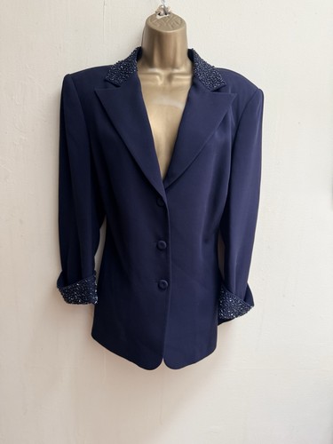 Luisa spagnoli navy silk - luisa,