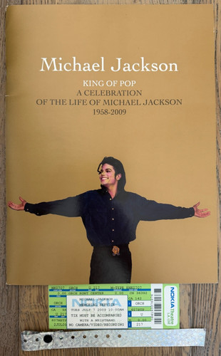 Michael jackson 2009 - 2009, memorial