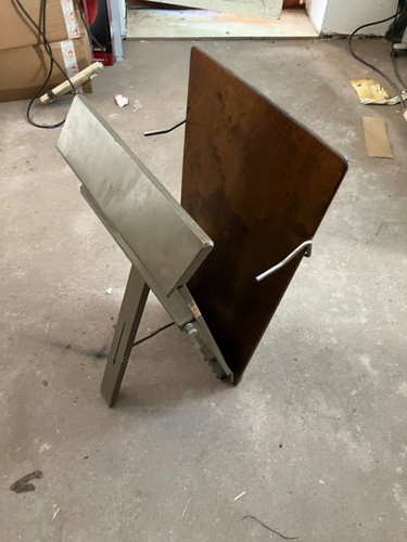 Vintage wooden trouser press - vintage,