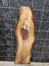 ITALIAN WALNUT LIVE EDGE SLAB KILN DRIED HARDWOOD CRAFT (1577) 700x130-200x30mm