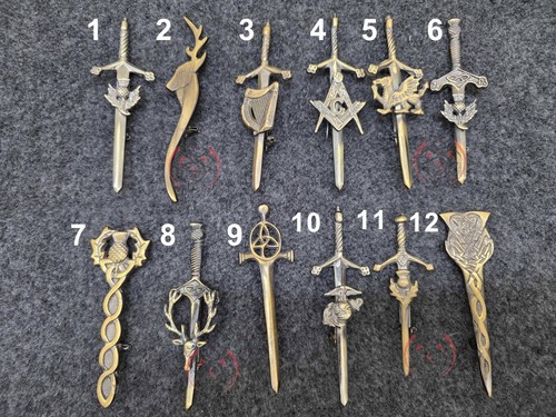 Scottish kilt pins for men - scottish,