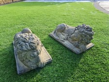ENGLISH STONE TRAFALGAR LIONS