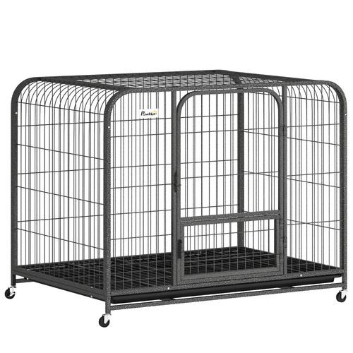 Pawhut heavy duty dog - heavy, crate