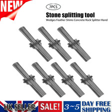 7x 9/16" Plug Wedges & Feather