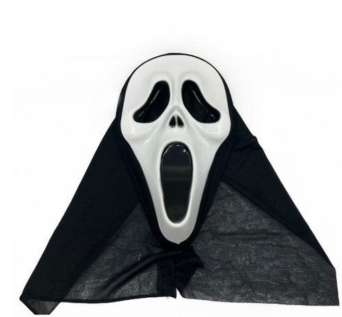 Halloween ghost face mask - ghost,
