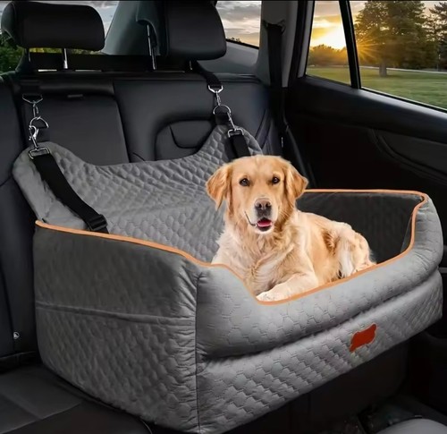 Dog car seat booster - booster, large