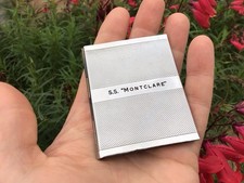 WW2 ROYAL NAVY S.S.”MONTCLARE” CIGARETTE/CARD CASE