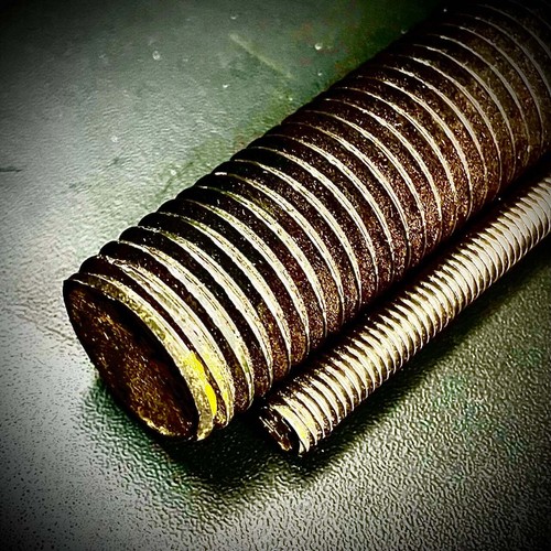 Threaded bar rod stud - bar, metric