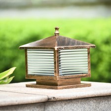 Garden Gate Pillar Lighting