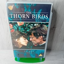 THE THORN BIRDS VHS TAPE - RARE RETRO MOVIE - FREE SHIPPING