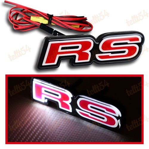 Led red front hood - led, grille