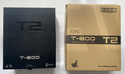 Hot toys 800 dx10 - t-800, t2