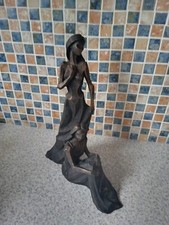 The Leonardo Collection RAPTURE figurine 2004 Bronze effect 29CM x 22.5CM LONG