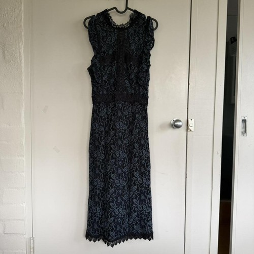 Zara dark emerald - green, floral