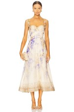 New Dawning Picnic Dress in Lilac Floral Zimmermann