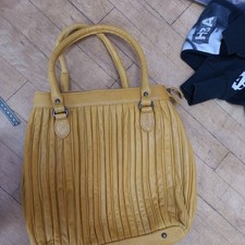 Marta Ponti mustard  Leather