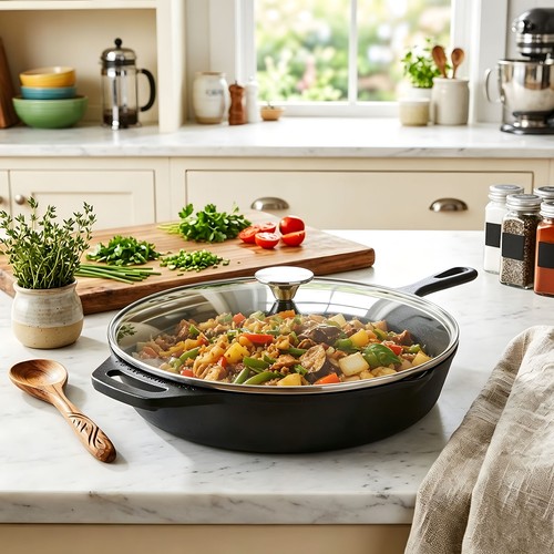 30cm cast iron skillet - iron, pan