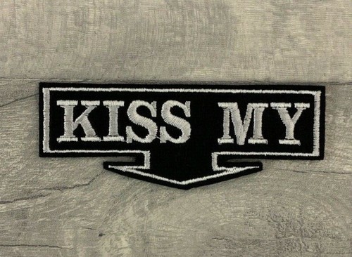 Kiss arrow biker patch - my,