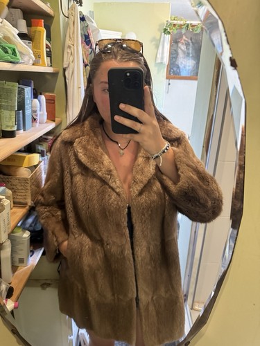 Dyed musquash vintage - musquash, coat