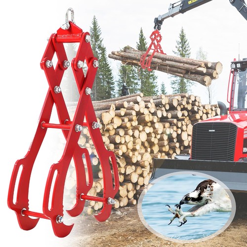 Log lifting tongs - log,