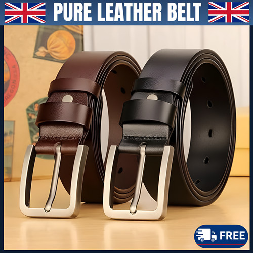 Mens genuine leather - genuine,