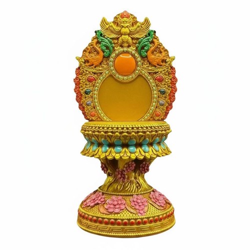 Tibetan altar stand resin - tibetan,
