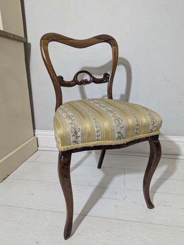 Antique balloon back walnut - balloon,