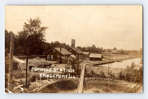 Rppc 1908 bridgeport ill - bridgeport,,