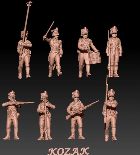 Napoleonic french fusiliers - napoleonic,