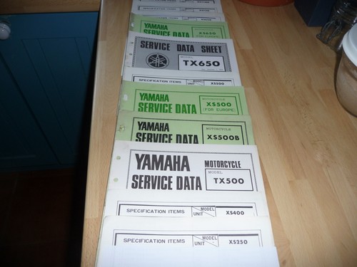 Yamaha lot service data - service, &