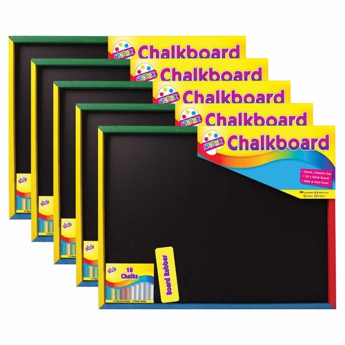 Set large chalkboard with - chalkboard,